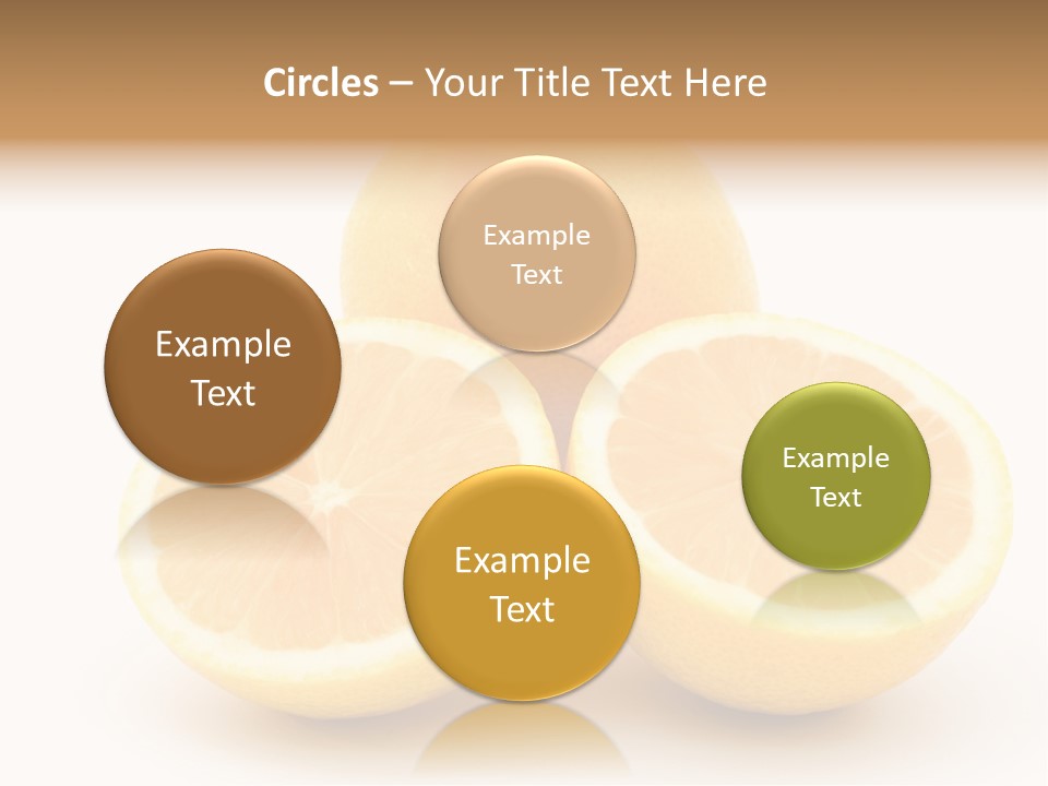 Lemon Juice Food PowerPoint Template