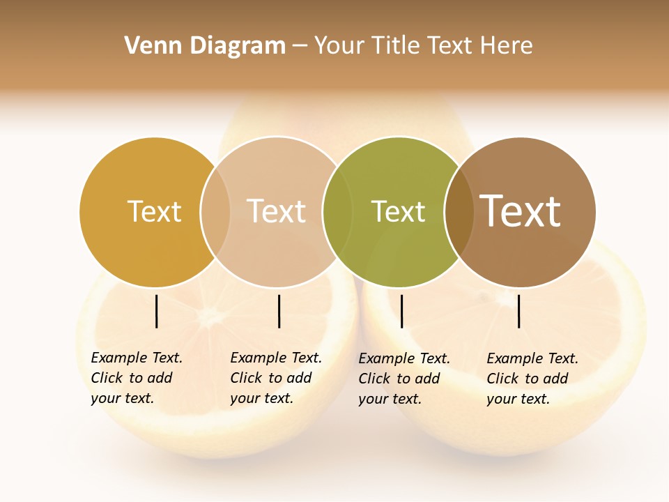 Lemon Juice Food PowerPoint Template