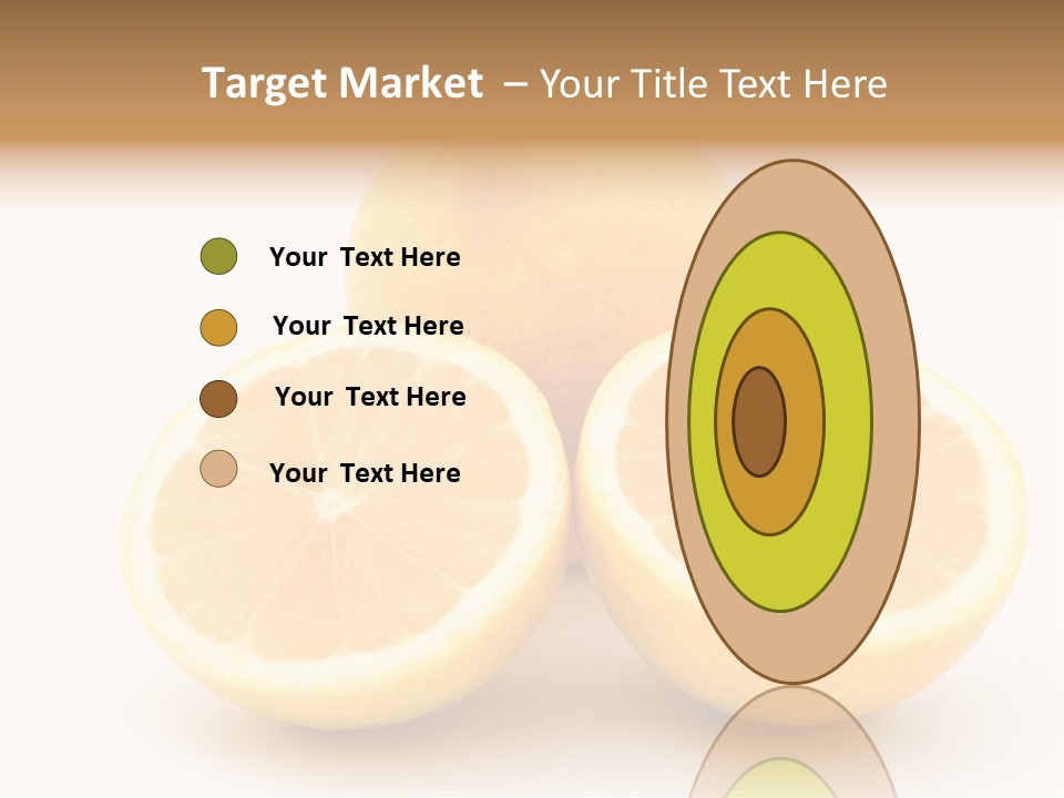 Lemon Juice Food PowerPoint Template