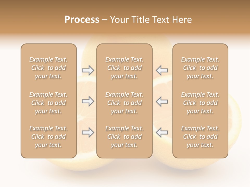 Lemon Juice Food PowerPoint Template