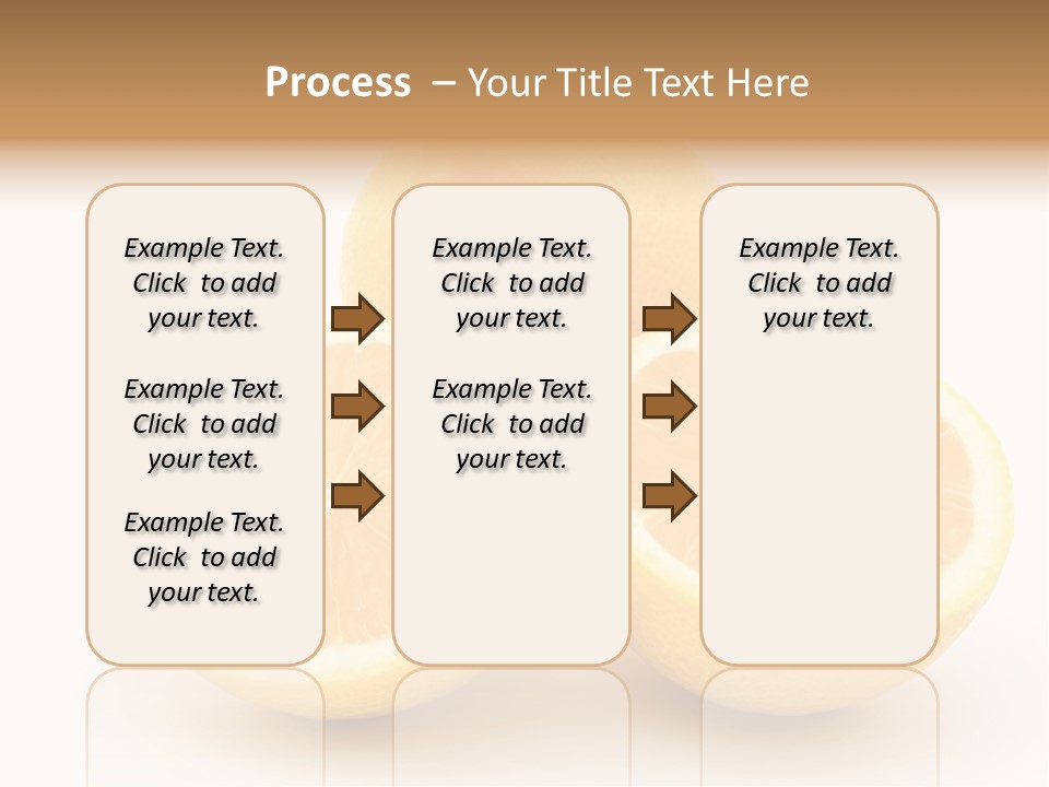Lemon Juice Food PowerPoint Template