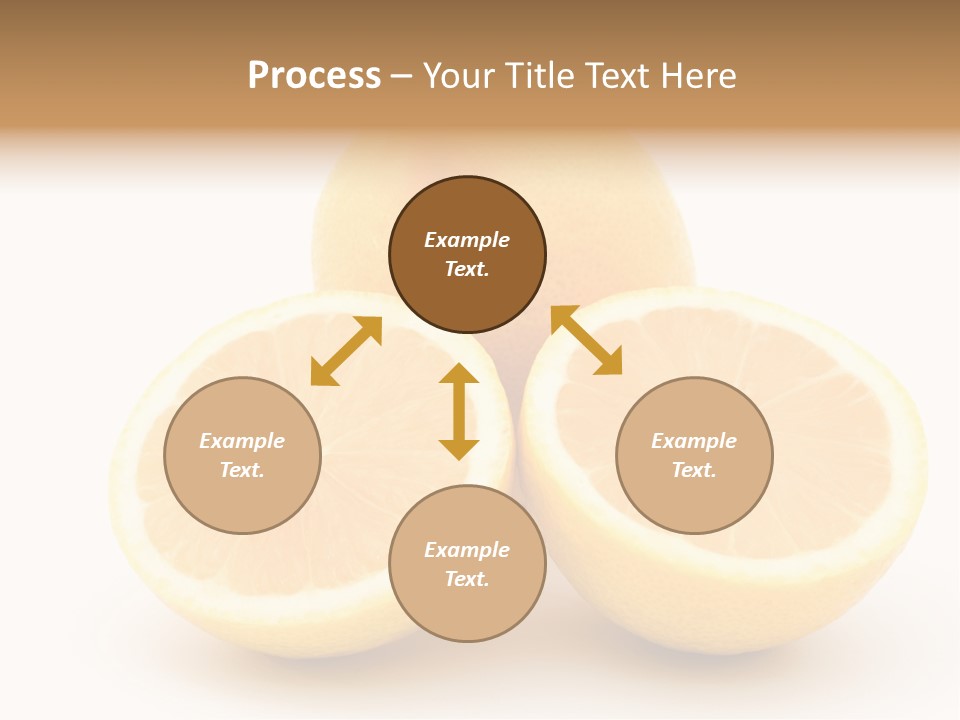 Lemon Juice Food PowerPoint Template