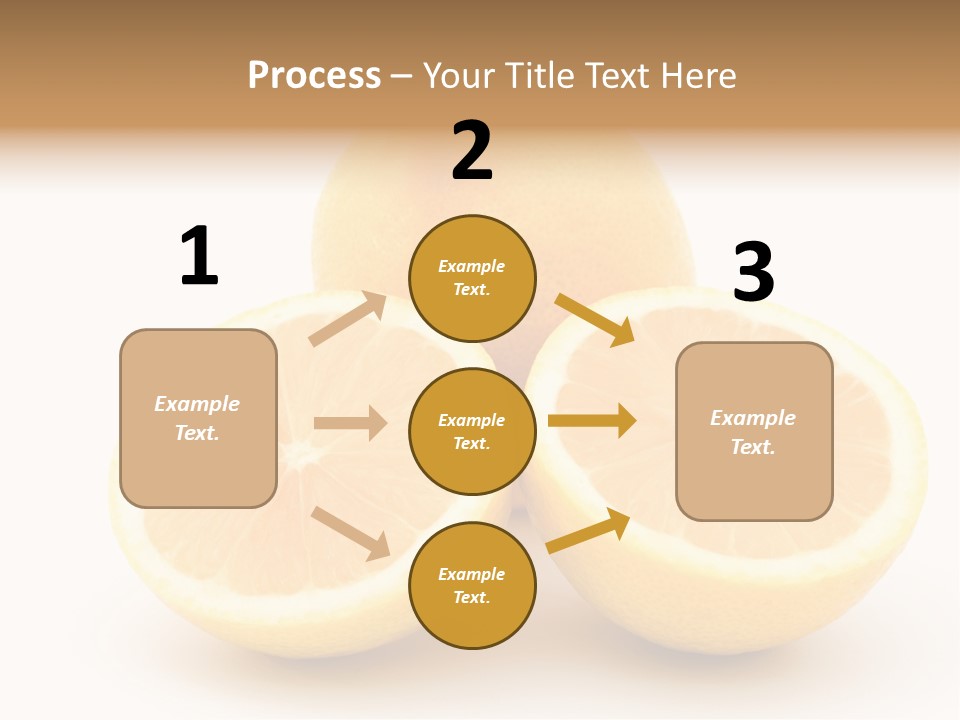 Lemon Juice Food PowerPoint Template