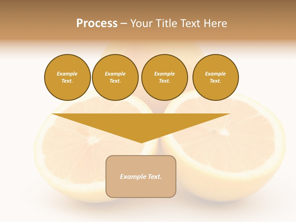 Lemon Juice Food PowerPoint Template