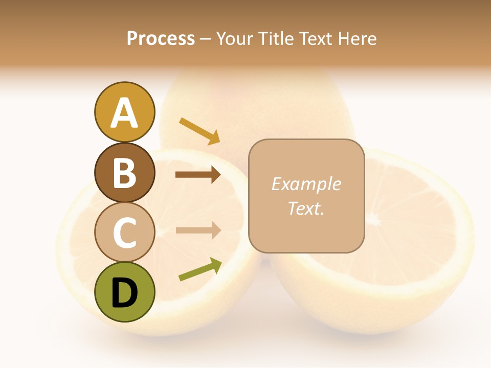 Lemon Juice Food PowerPoint Template