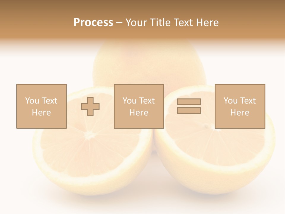 Lemon Juice Food PowerPoint Template