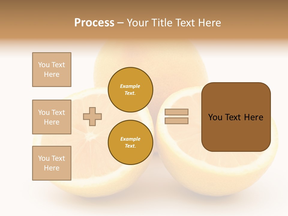 Lemon Juice Food PowerPoint Template