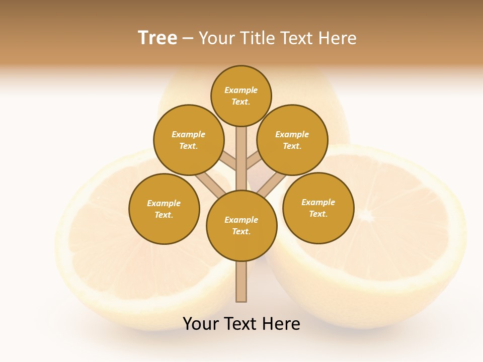 Lemon Juice Food PowerPoint Template