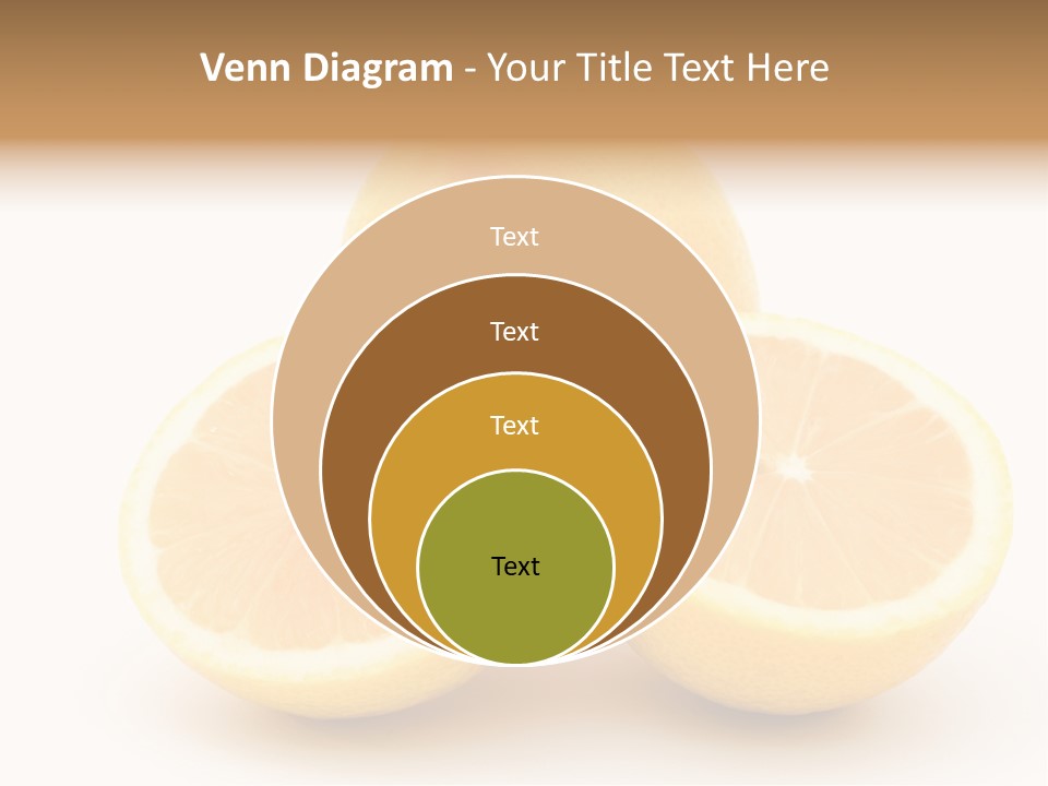 Lemon Juice Food PowerPoint Template