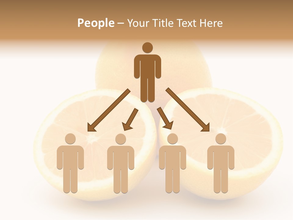 Lemon Juice Food PowerPoint Template