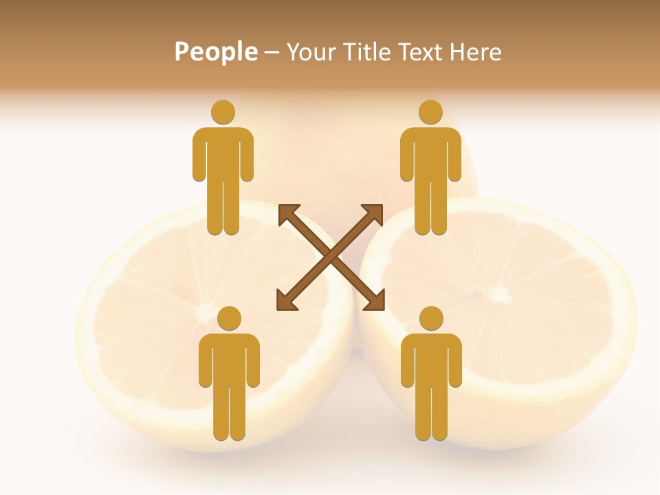 Lemon Juice Food PowerPoint Template