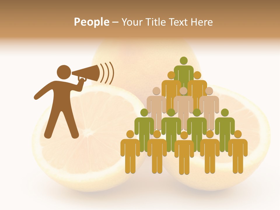 Lemon Juice Food PowerPoint Template