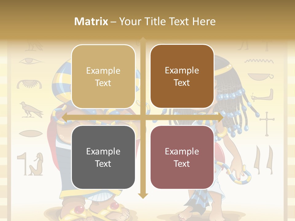 Girl Man Apparel PowerPoint Template