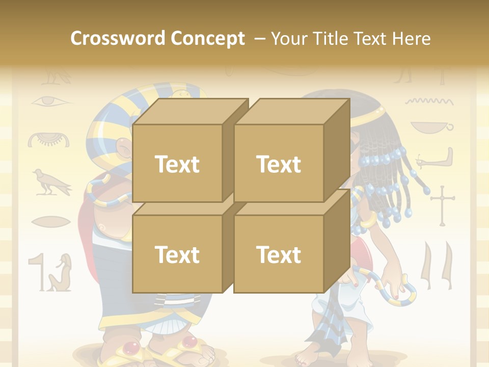 Girl Man Apparel PowerPoint Template