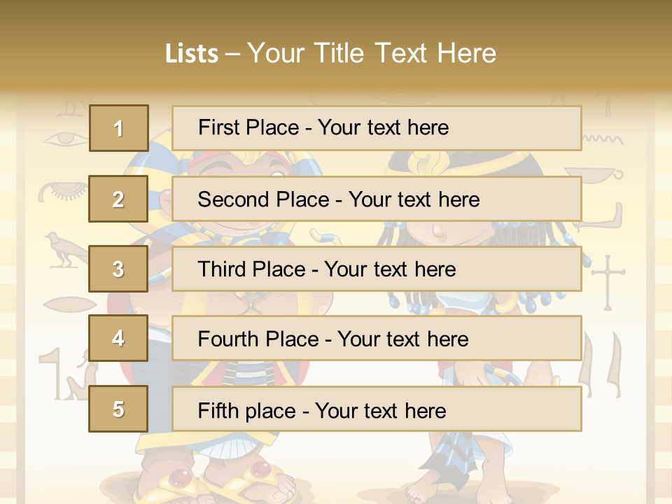 Girl Man Apparel PowerPoint Template