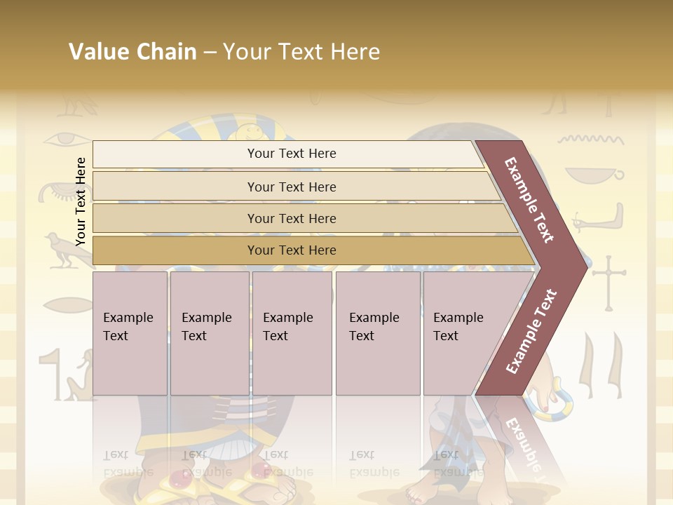 Girl Man Apparel PowerPoint Template