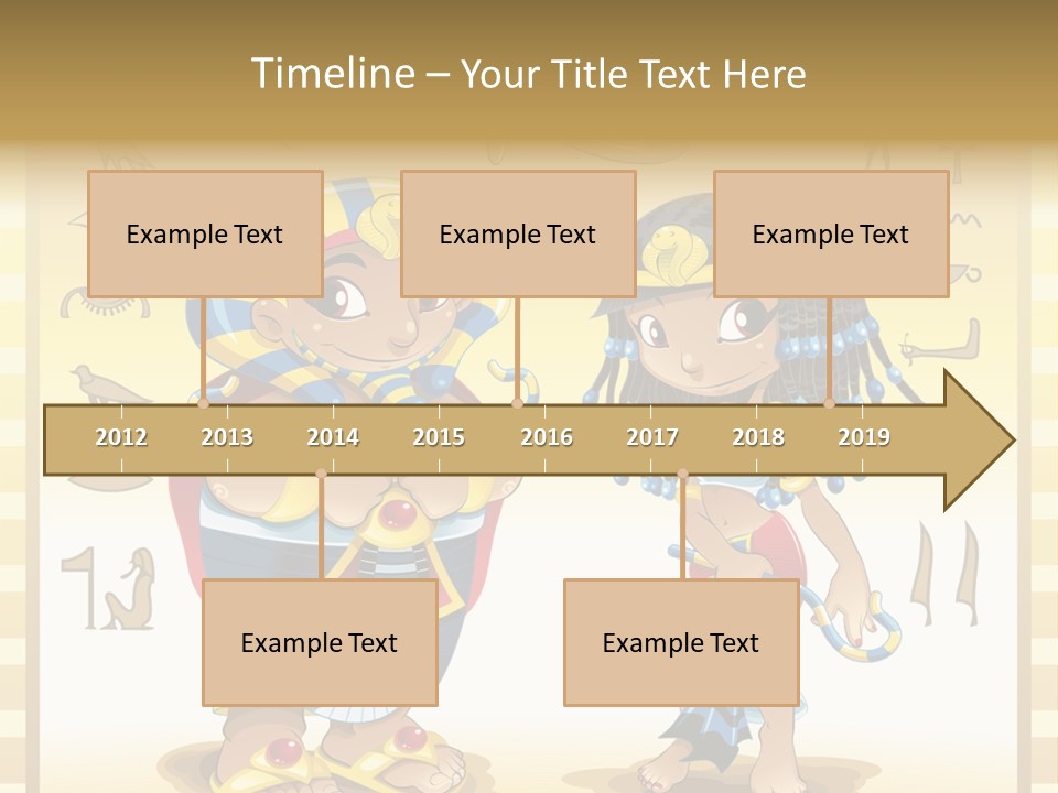 Girl Man Apparel PowerPoint Template