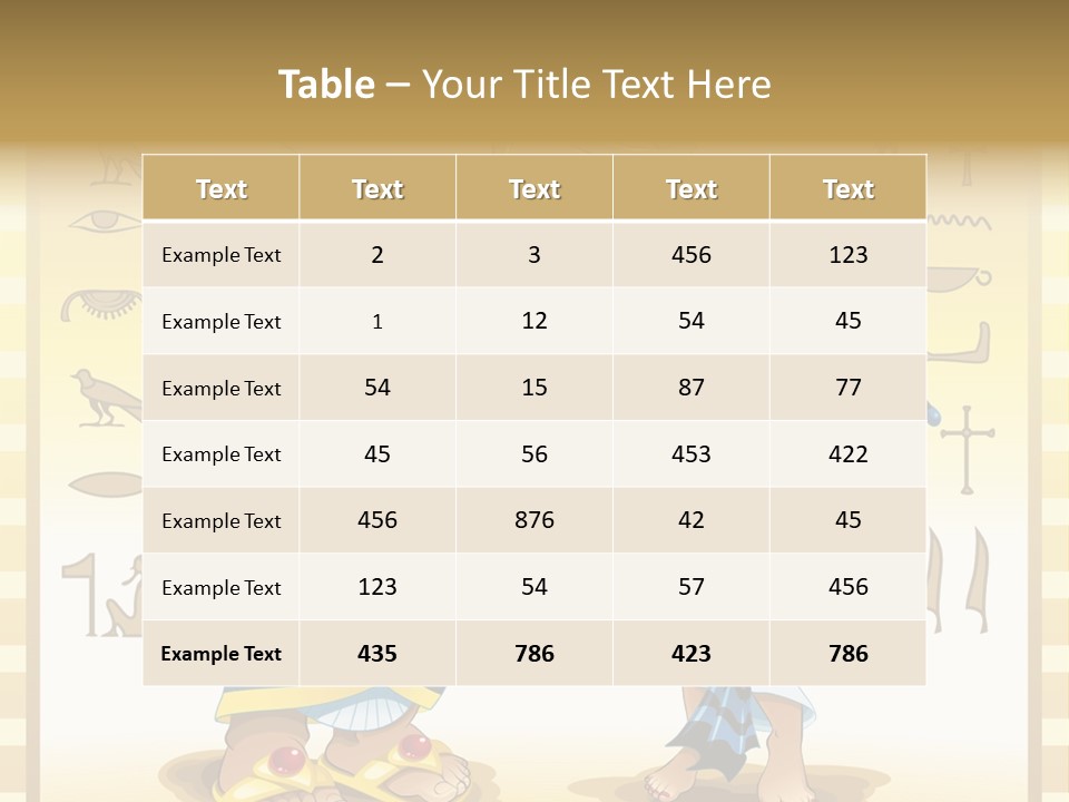 Girl Man Apparel PowerPoint Template