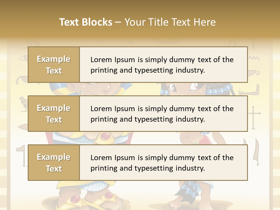 Girl Man Apparel PowerPoint Template