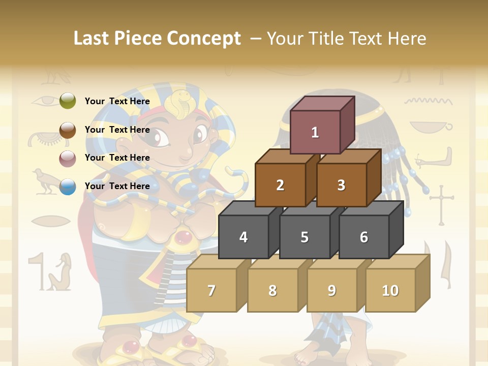 Girl Man Apparel PowerPoint Template