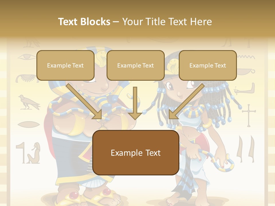 Girl Man Apparel PowerPoint Template