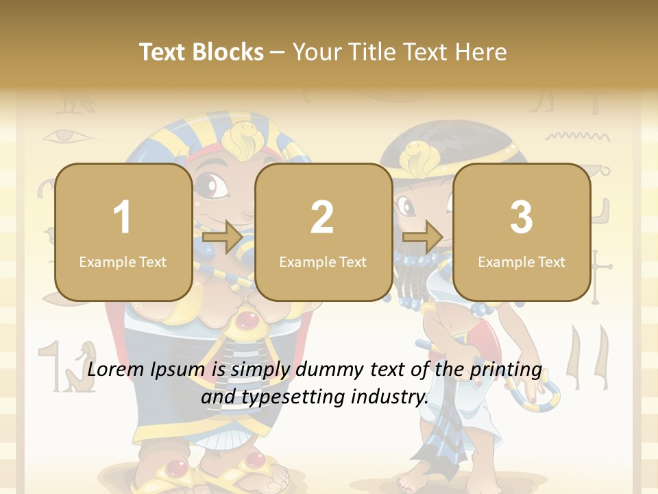 Girl Man Apparel PowerPoint Template