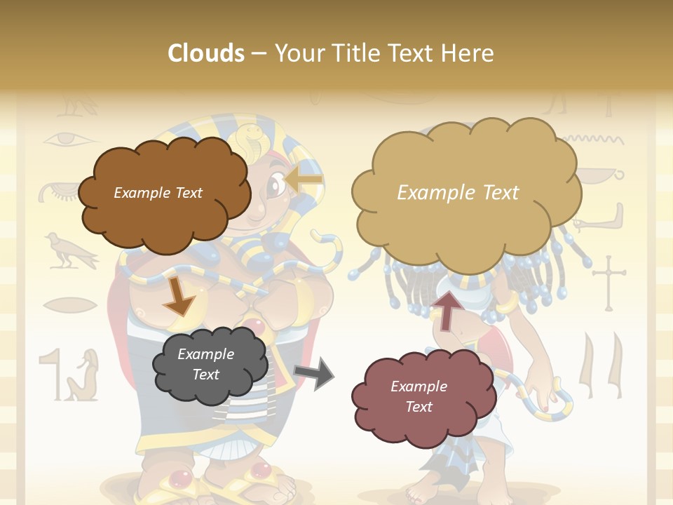 Girl Man Apparel PowerPoint Template