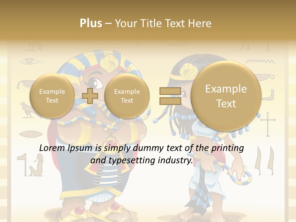 Girl Man Apparel PowerPoint Template