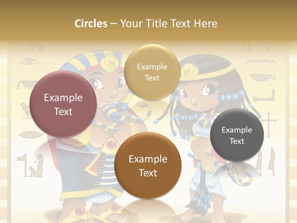 Girl Man Apparel PowerPoint Template