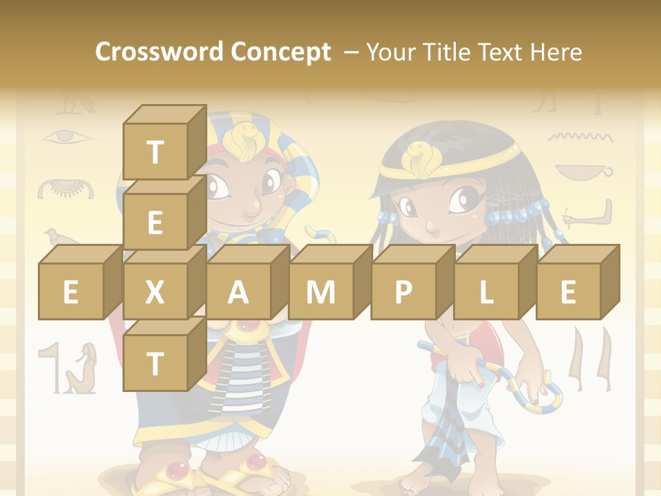 Girl Man Apparel PowerPoint Template