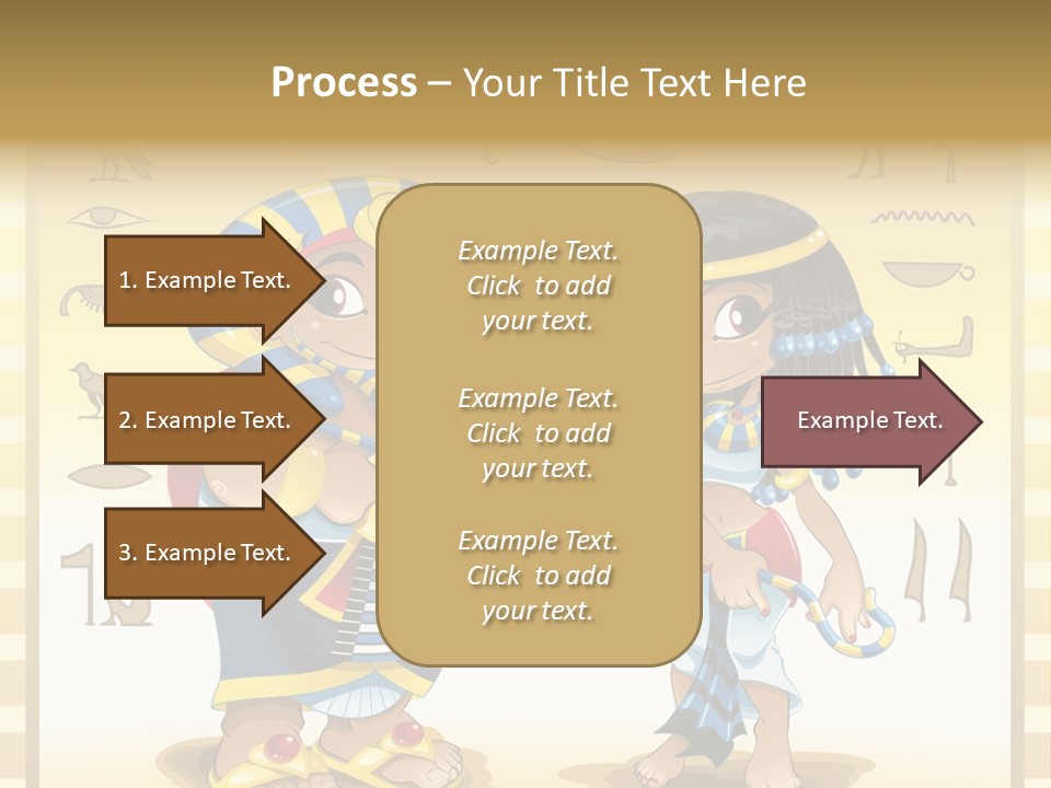 Girl Man Apparel PowerPoint Template