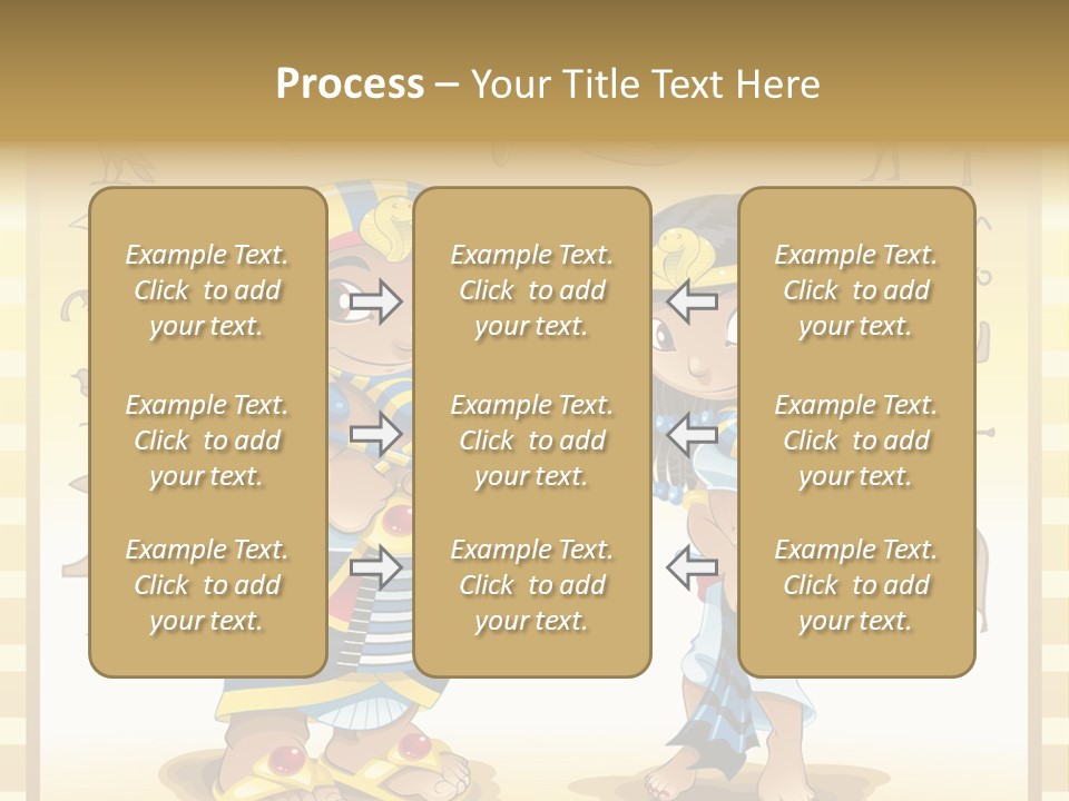 Girl Man Apparel PowerPoint Template