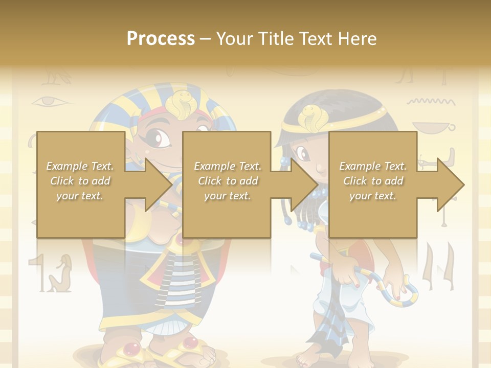 Girl Man Apparel PowerPoint Template