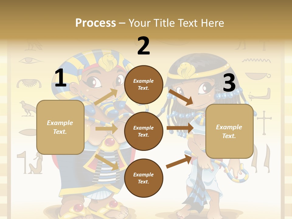 Girl Man Apparel PowerPoint Template