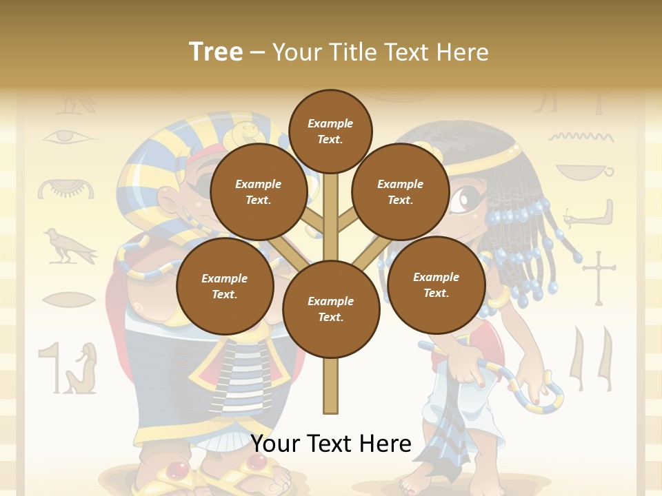 Girl Man Apparel PowerPoint Template