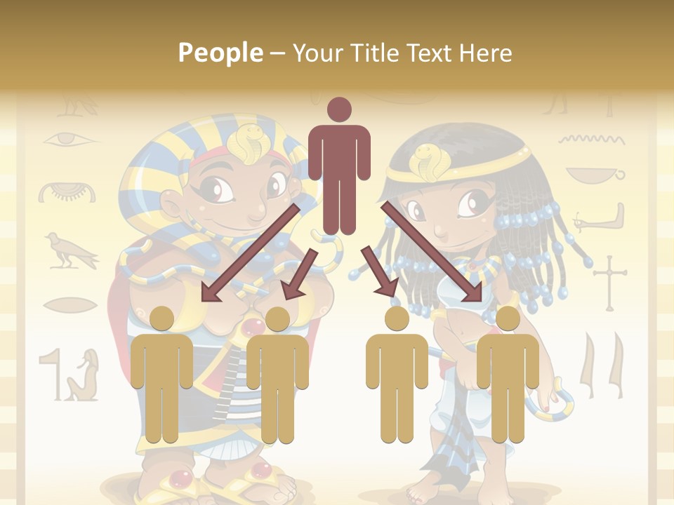 Girl Man Apparel PowerPoint Template