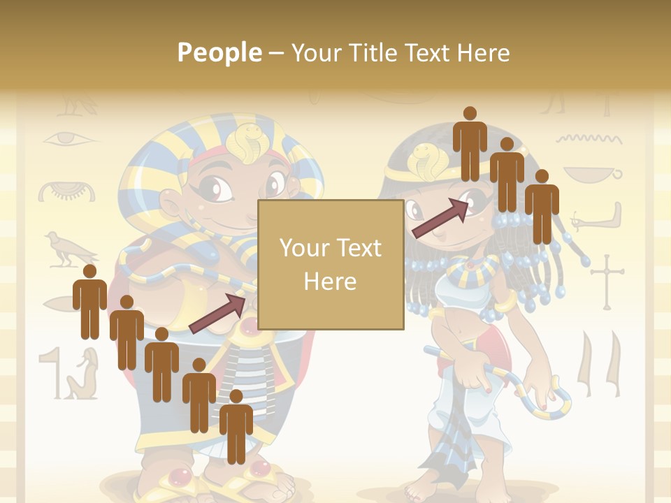 Girl Man Apparel PowerPoint Template