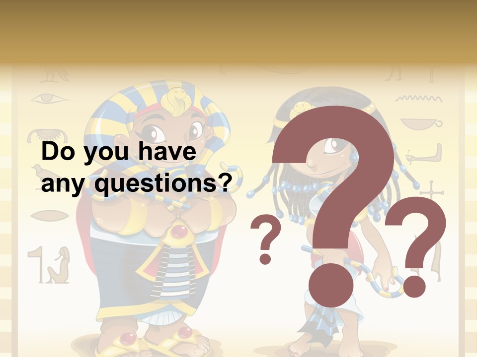 Girl Man Apparel PowerPoint Template