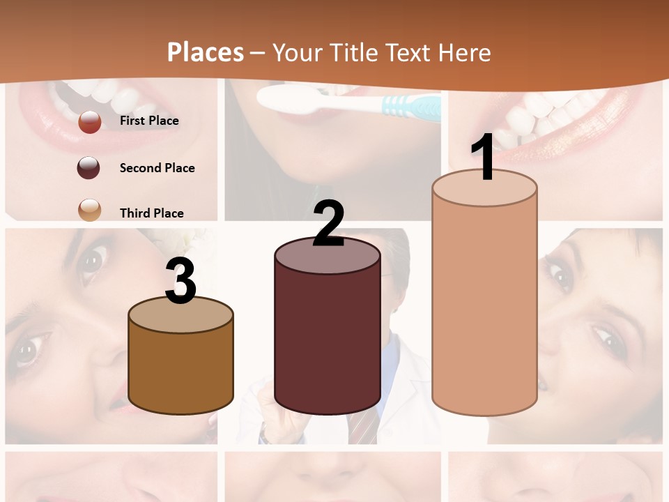 Teeth Background Skincare PowerPoint Template