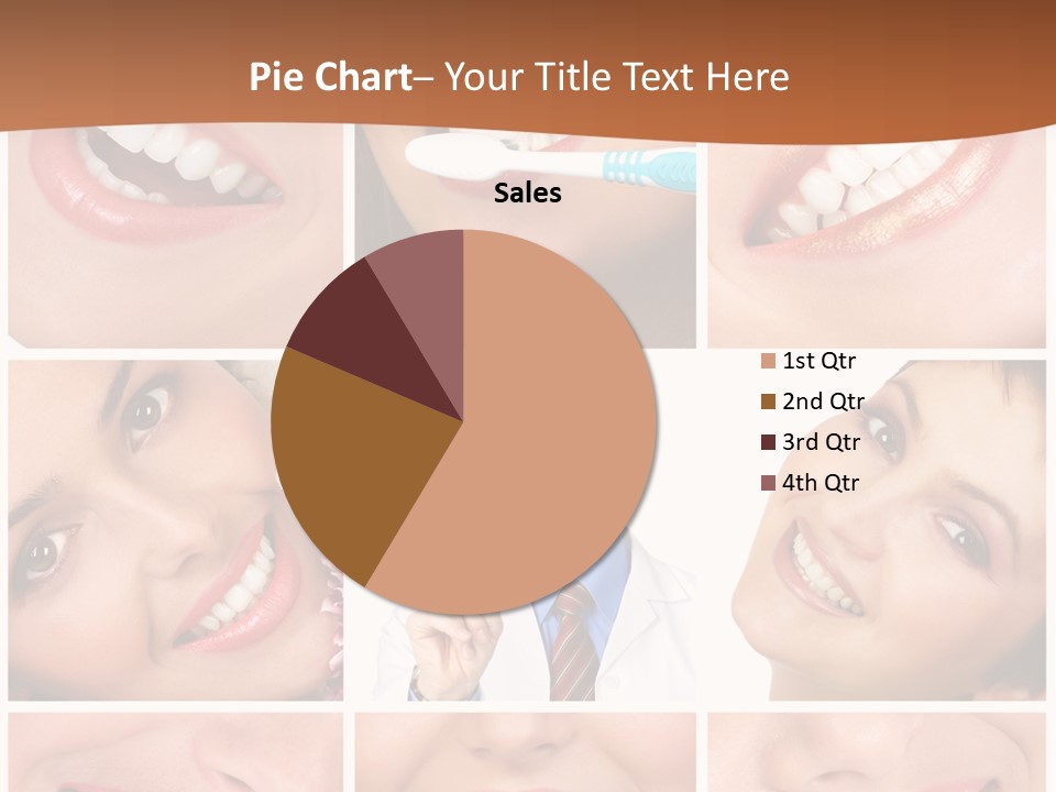 Teeth Background Skincare PowerPoint Template