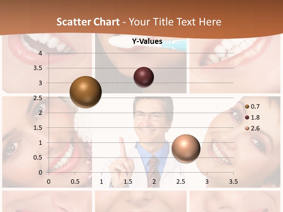 Teeth Background Skincare PowerPoint Template