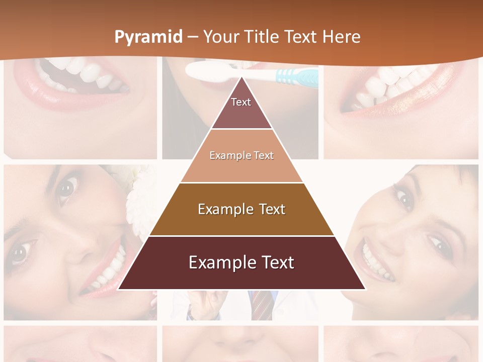 Teeth Background Skincare PowerPoint Template