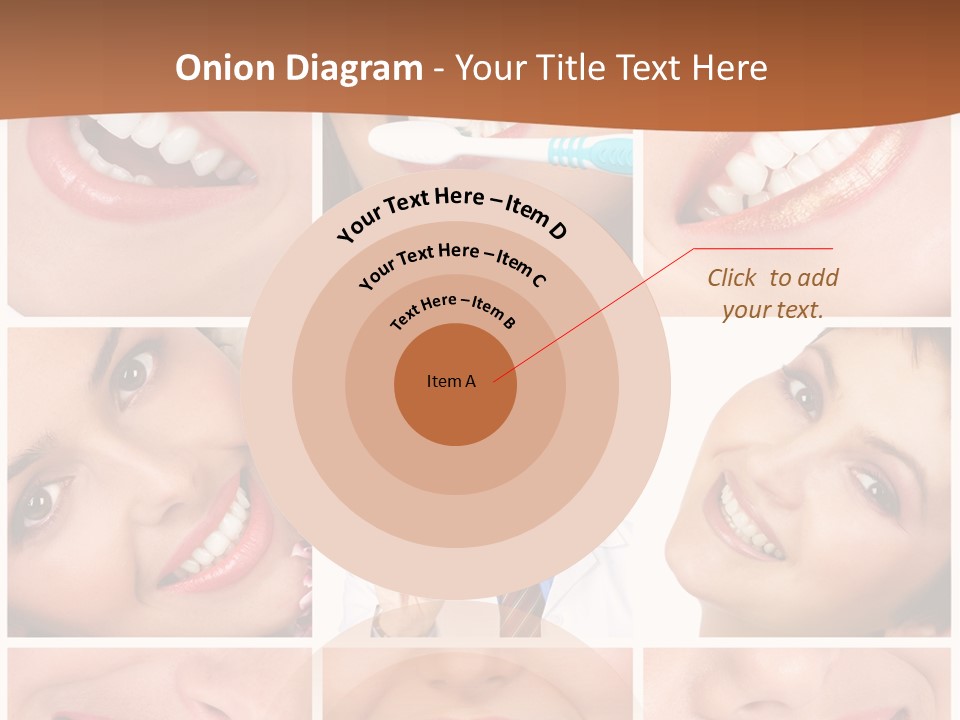 Teeth Background Skincare PowerPoint Template