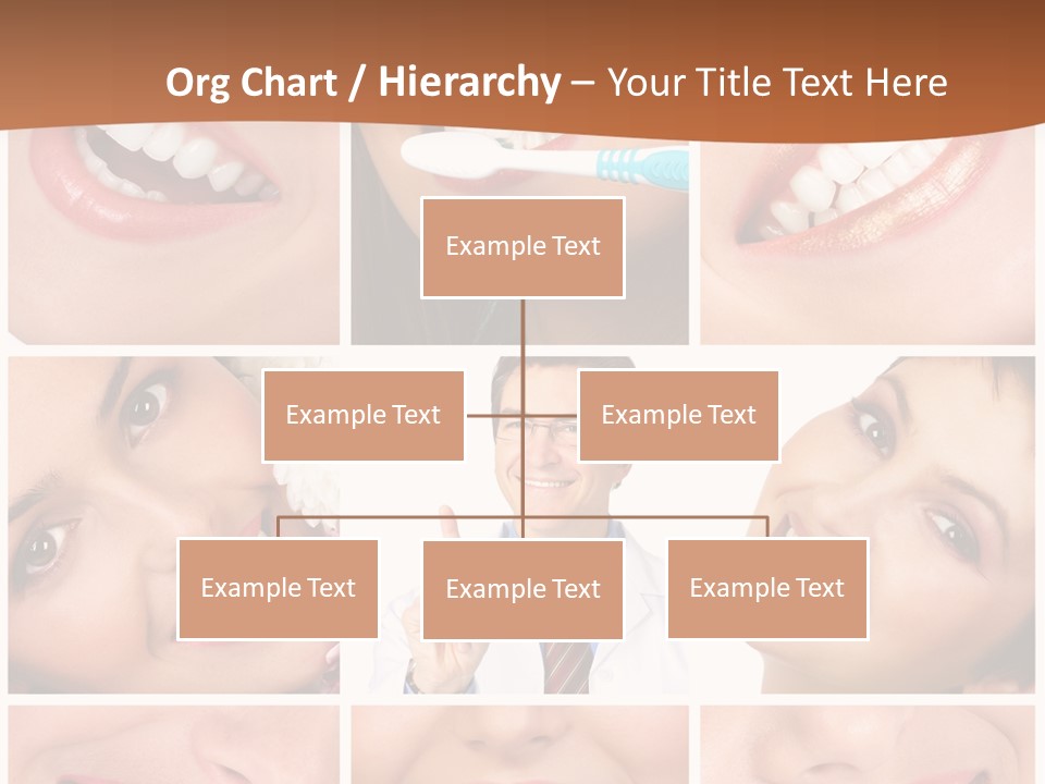 Teeth Background Skincare PowerPoint Template