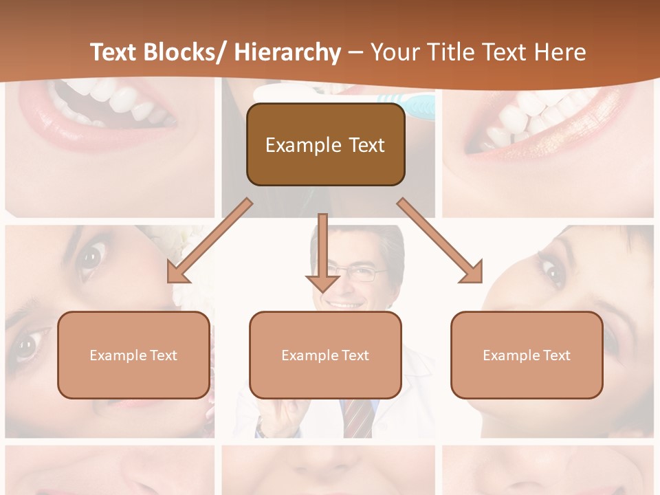 Teeth Background Skincare PowerPoint Template
