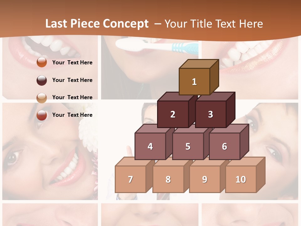 Teeth Background Skincare PowerPoint Template