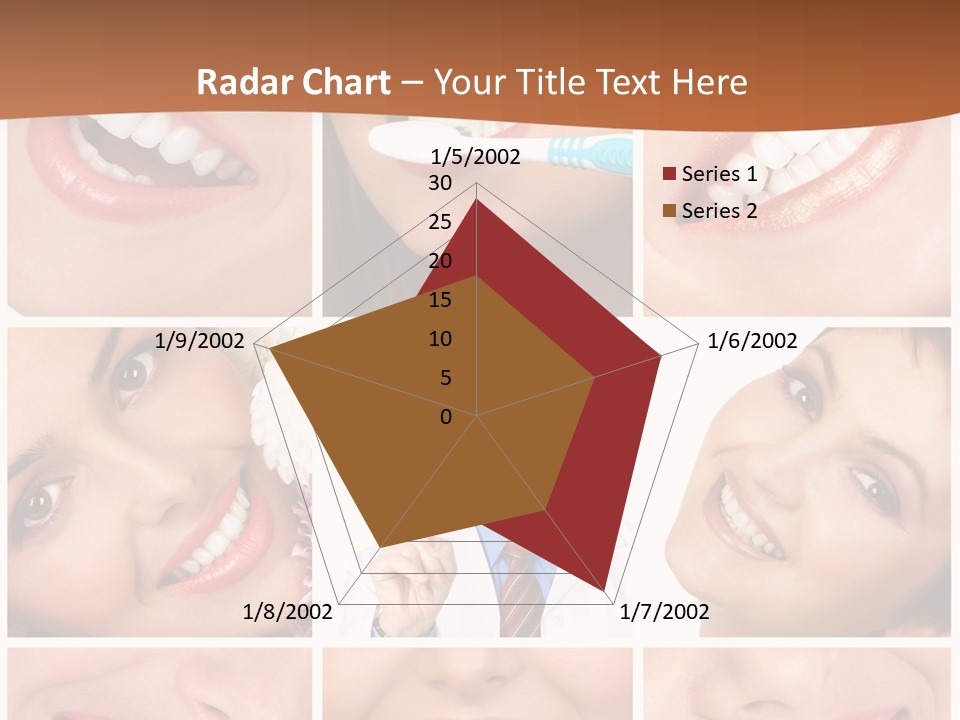 Teeth Background Skincare PowerPoint Template