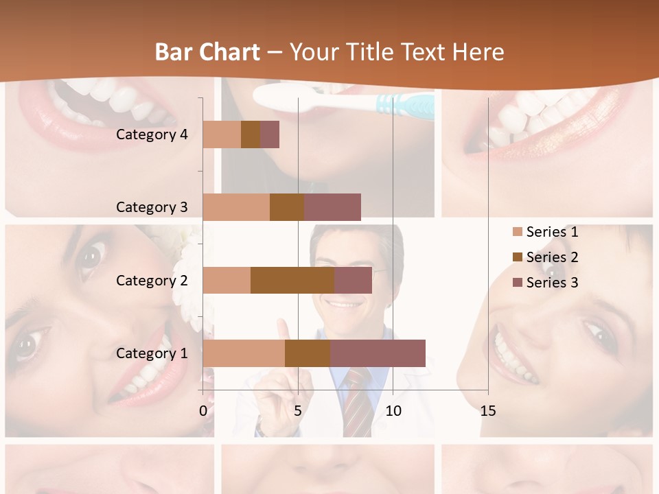 Teeth Background Skincare PowerPoint Template