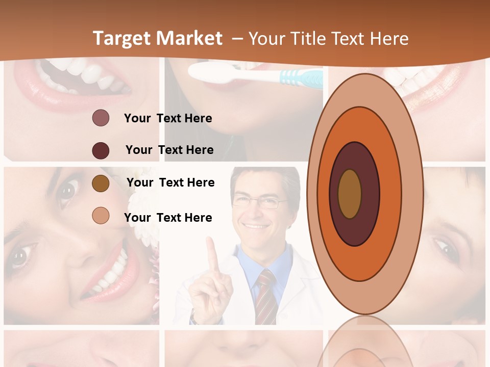 Teeth Background Skincare PowerPoint Template
