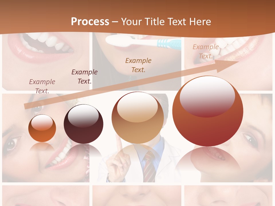 Teeth Background Skincare PowerPoint Template